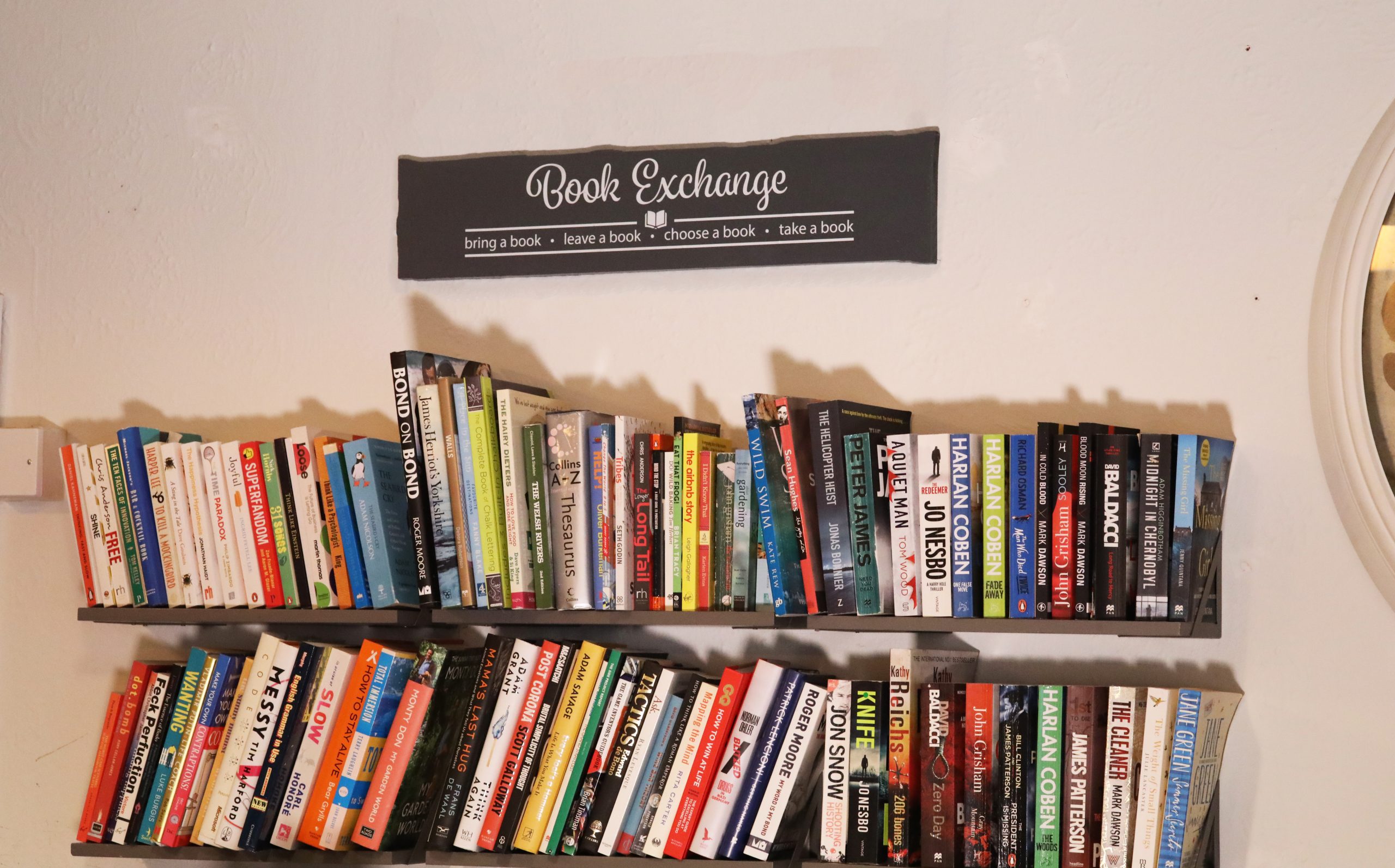 The Habit Cafe Book Exchange