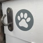 New Hooks for dog leads at the Habit cafe in Llandudno